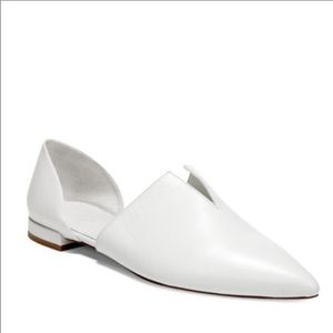 VINCE D’ORSAY LEATHER FLATS SZ 8.5